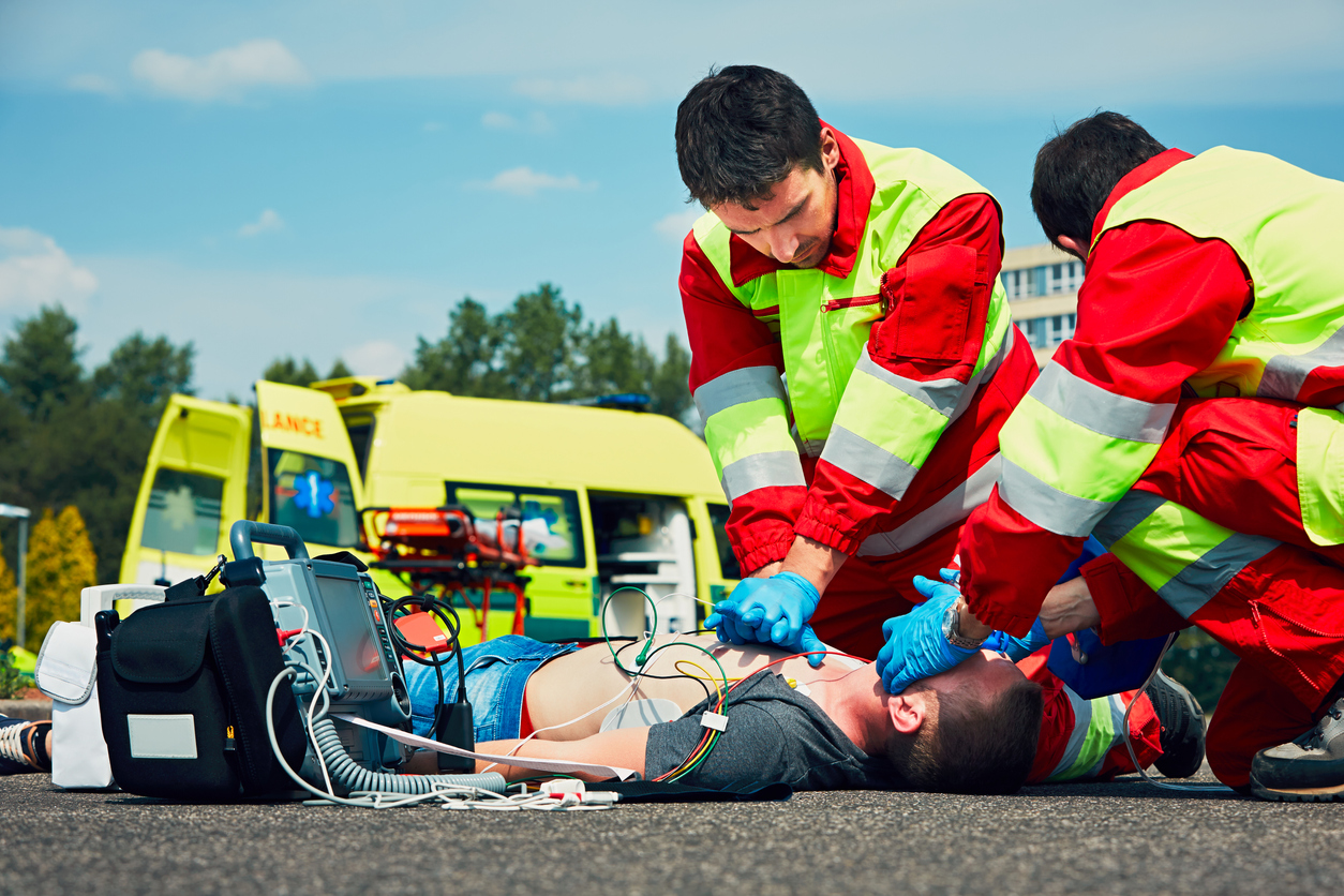 Defibrillatorenausbildung (AED)
